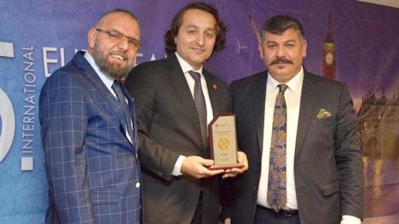 Uluslararası Avrupa Kalite Ödülü Vatan Öz'e verildi