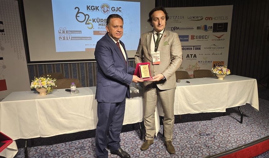 İngiltere'ye Küresel Gazeteciler Konseyi Ödülü