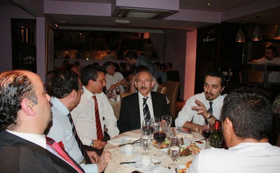 Kemal Kılıçdaroğlu Demokrasi Paneli yemeği Londra