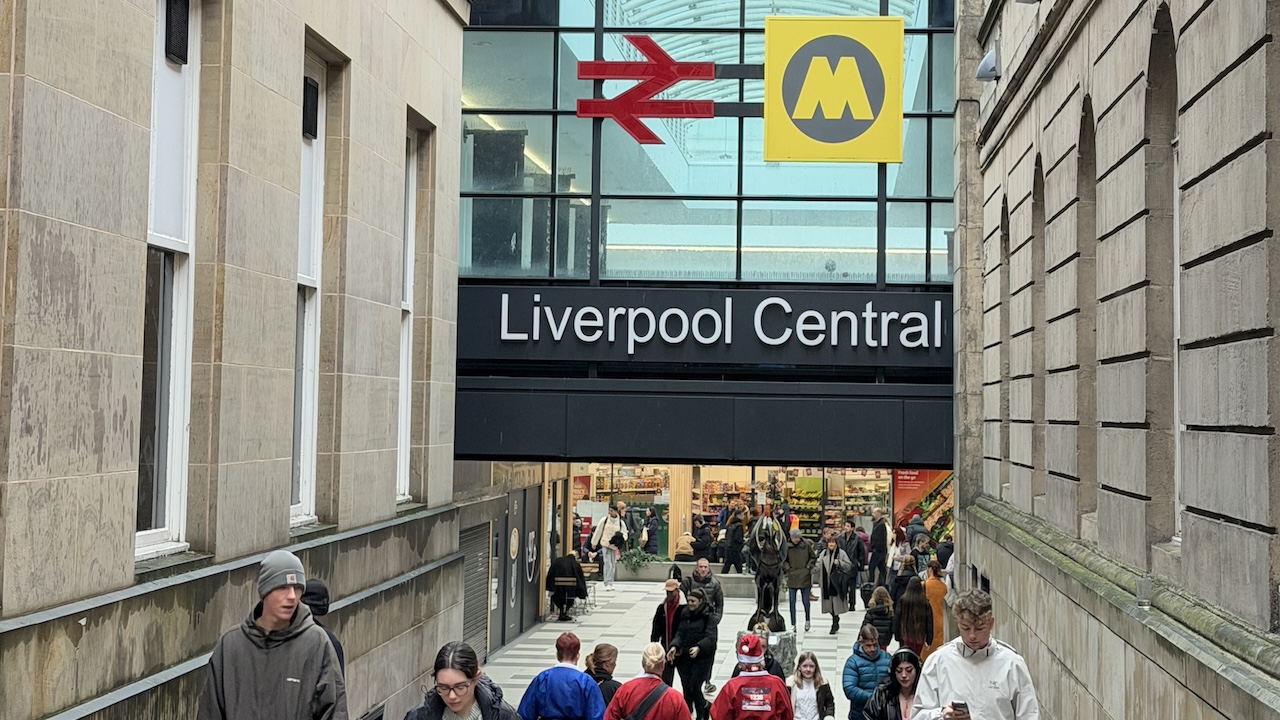 Liverpool Central Train Station
